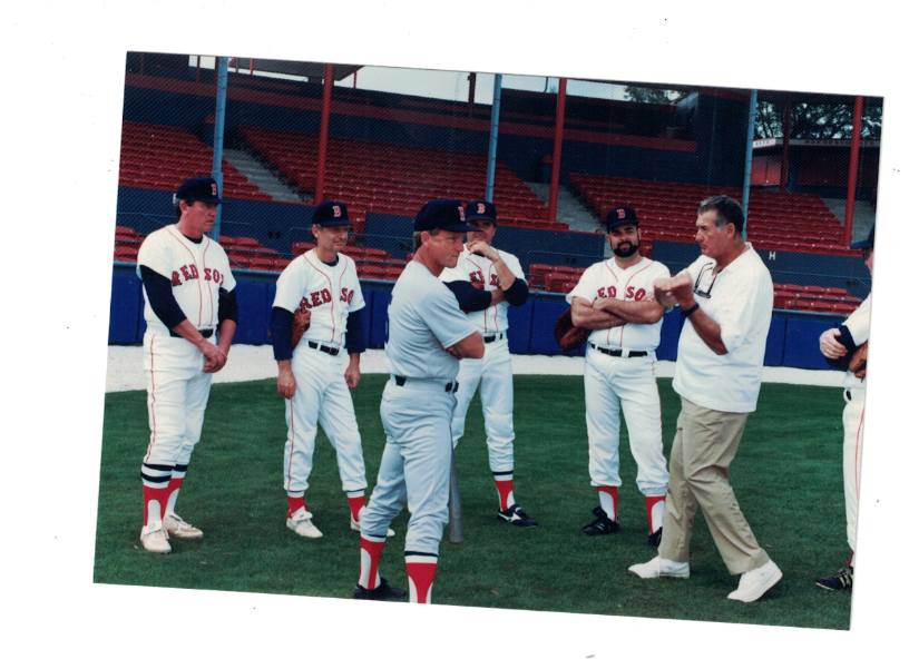 Ted Williams Boston Red Sox Original 1980's Fantasy Camp 3 1/2 x 5 Photo Poster painting