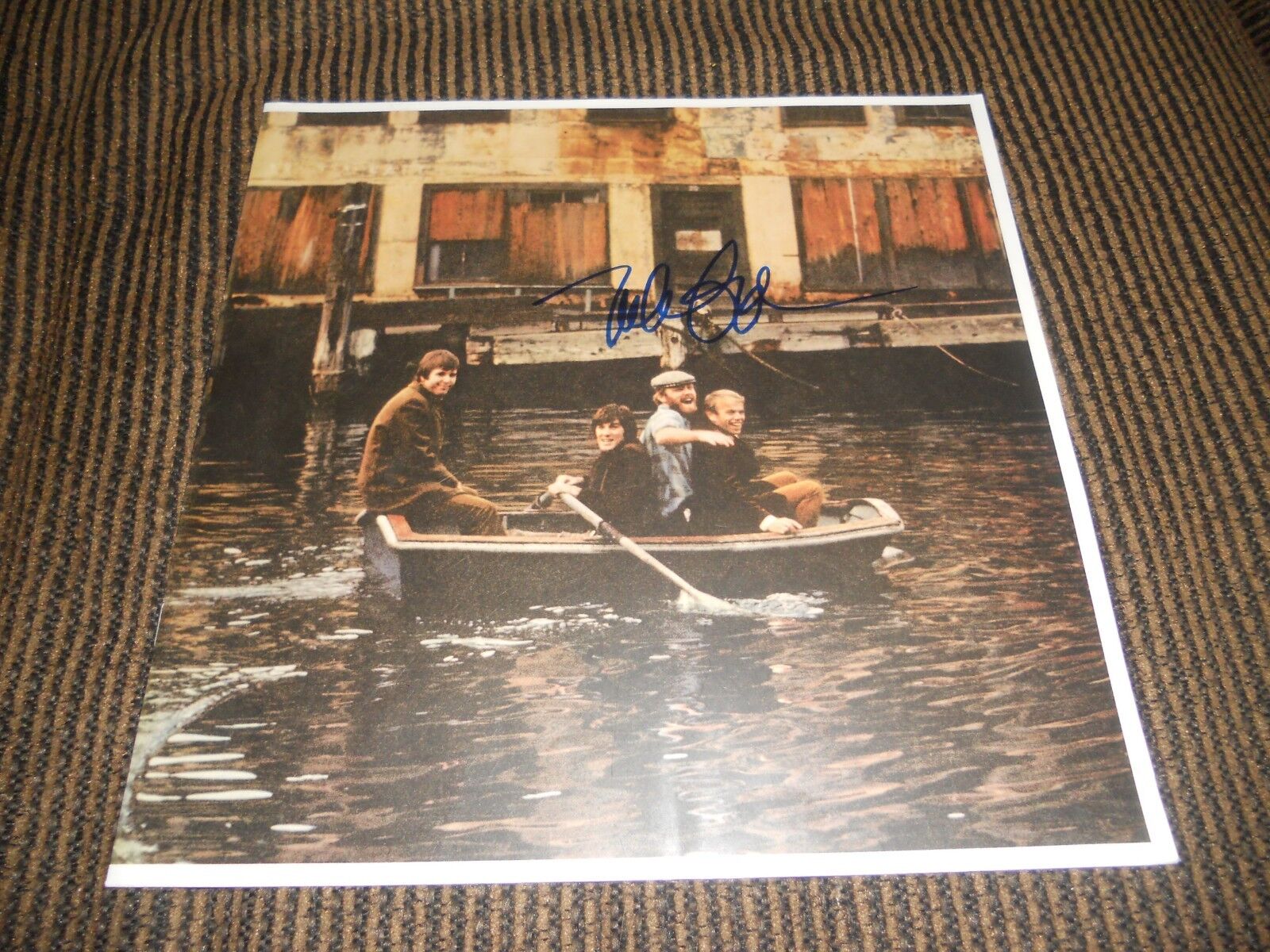 Beach Boys Mike Love Signed Autograph 10x10 LP Book Insert Photo Poster painting PSA Guaranteed