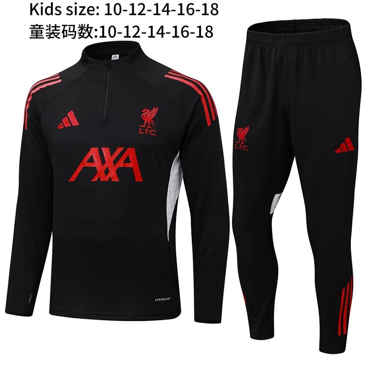 2025-26 Liverpool Black Suit - Children's Version