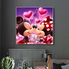 (Multi-Taille) Minnie Mickey - Rond/Carré Diamant Peinture