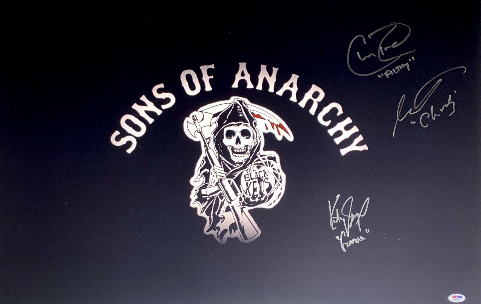 Sons of Anarchy Signed 20x30 Photo Poster painting Katey Sagal +2 PSA W27549