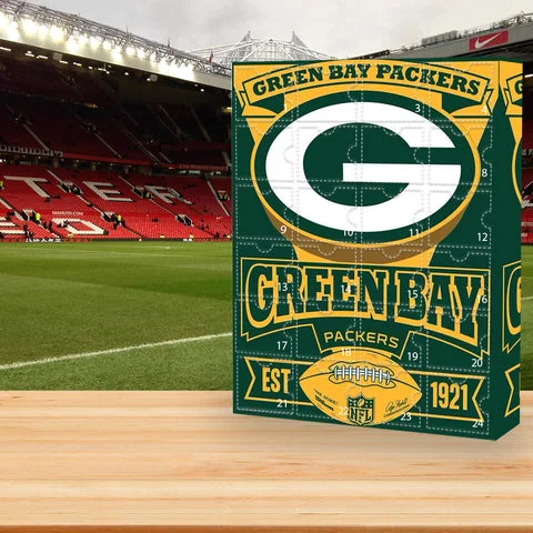Green Bay Packers Advent Calendar -- The One With 24 Little Doors