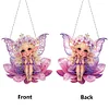(US Only)Acrylic 2D Flat Print Elf Girl DIY 5D DIY Diamond Art Tabletop Decorations