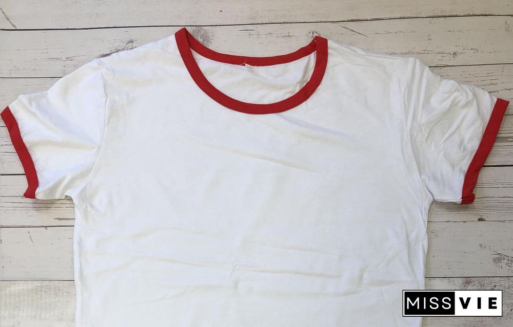 Colored BAT GHOUL RINGERGothic T-shirtWomen CottonFunnyStreetStyleGrungeGraphicCasual FashionUnisexTeeTopTshirt