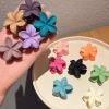 15PCS Colorful Flower Shaped Hair Claws