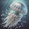 Jellyfish-Special Shaped Diamond Painting