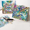 uk.everydayedeals 6Pcs DIY Diamond Painting Greeting Card - Owl Family