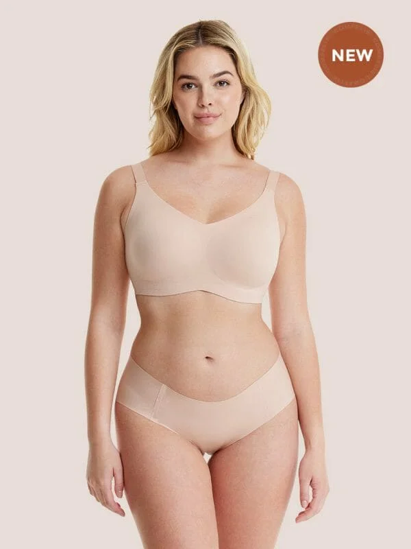 Born For Her – Ultra-Fit Plus Size Seamless T-shirt Bra