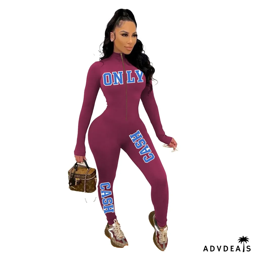 Women's Women's One Piece Sports Jumpsuit