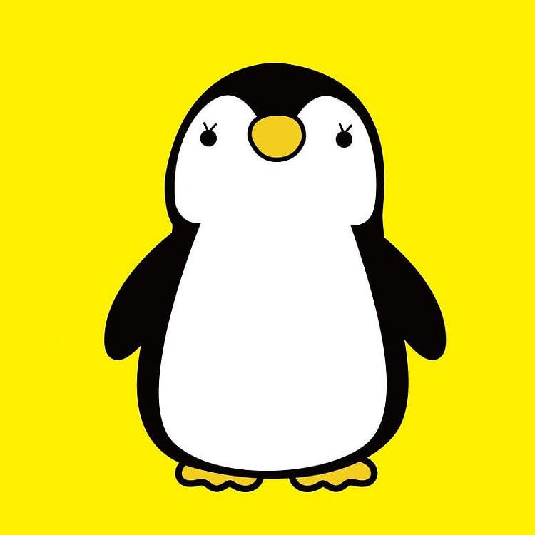 TXT Huening Kai Penguin Pillow Plushie [35 cm]