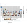 Diamond Painting-5D Full Round Drill Snow House