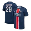 BARCOLA #29 PSG Home Authentic Soccer Jersey 2024/25