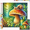 (40*40cm)Snail - Full Square Drill Diamond Painting
