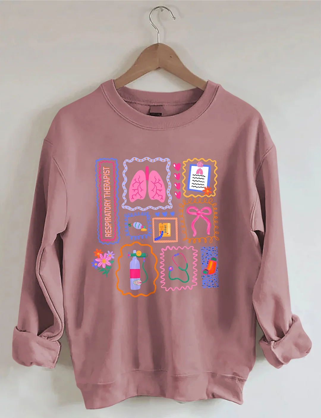 Cute Respiratory Therapist Sweatshirt