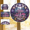 >SALE<Mushroom 2D Flat DIY Diamond Art Sun Catcher Hanging Diamond Art Pendant Decor