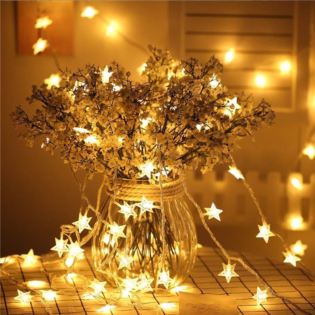 100 LED Star String Holiday Light