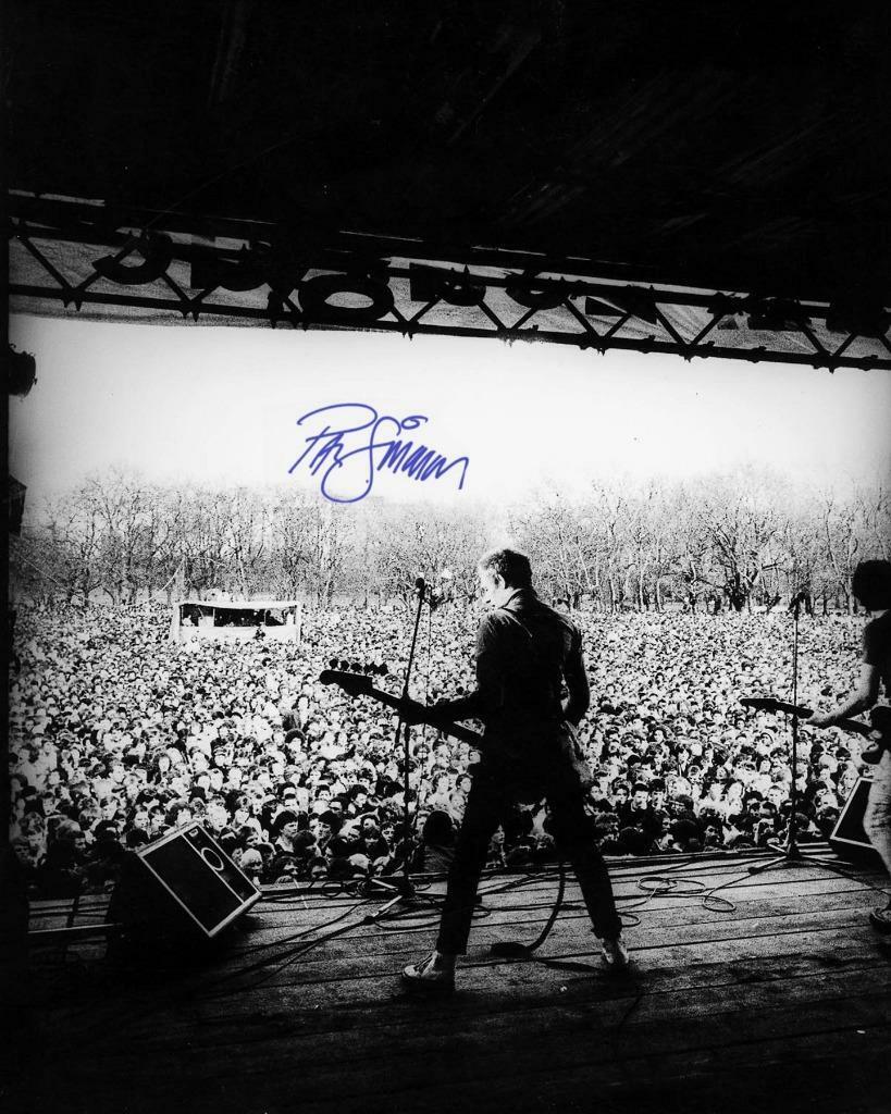 Paul Simonon SIGNED AUTOGRAPHED 10 X 8