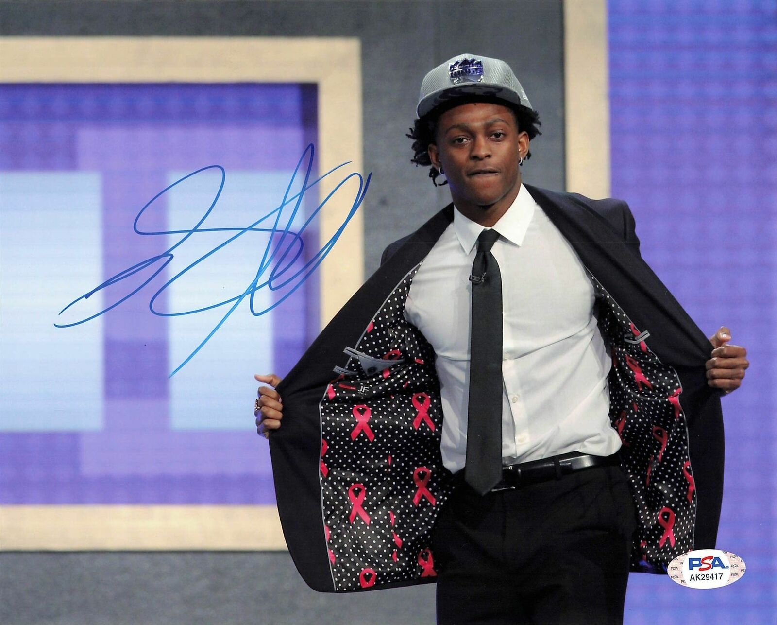 De'Aaron Fox Signed 8x10 Photo Poster painting PSA/DNA Sacramento Kings Autographed