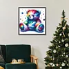 Diamond Painting-DIY Full Round Drill Rainbow Bear