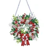 DIY Christmas Wreath Art Acylic Crystal Rhinestone Hanging Craft Kits