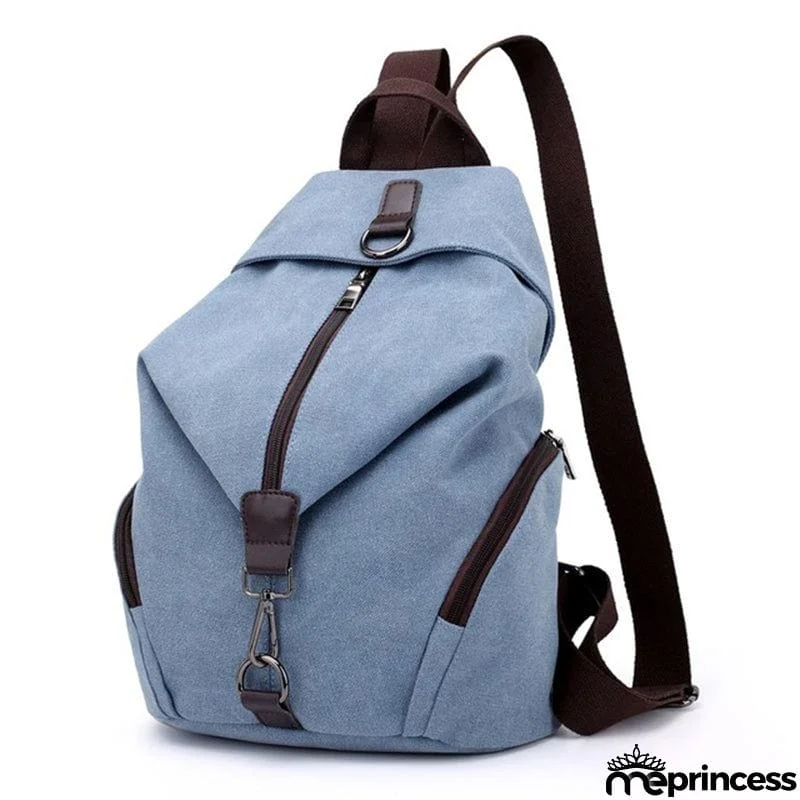 New Canvas Multifunction Large Capacity Backpack