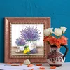 Diamond Painting -DIY Round Drill Lavender Bouquet