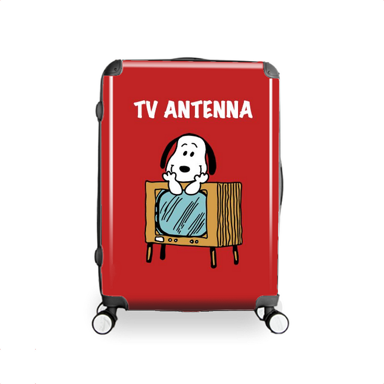 TV Antenna, Snoopy Hardside Luggage