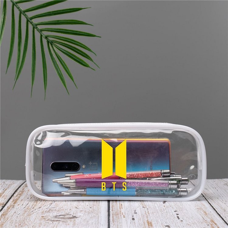 방탄소년단 Butter Transparent Pencil Case