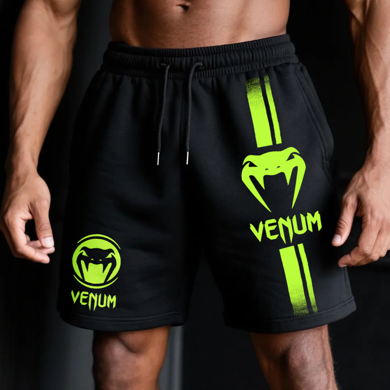 Fitness Sports Sweatpants Shorts T Ultimate Fighter Printed Shorts / TECHWEAR CLUB / Techwear