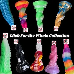 Dildos Fantasy Sex Toys, Silicone Suction Cup Base Monster Fantasy Beast  Alien Dildo, Handmade Adult Toy Butt Plugs with Unique Textures