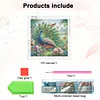 Diamond Painting-DIY Crystal Rhinestone Peacock