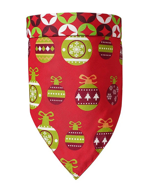 Dog Bandanas Christmas Pets Scarf Accessories for Dogs Cats-elleschic