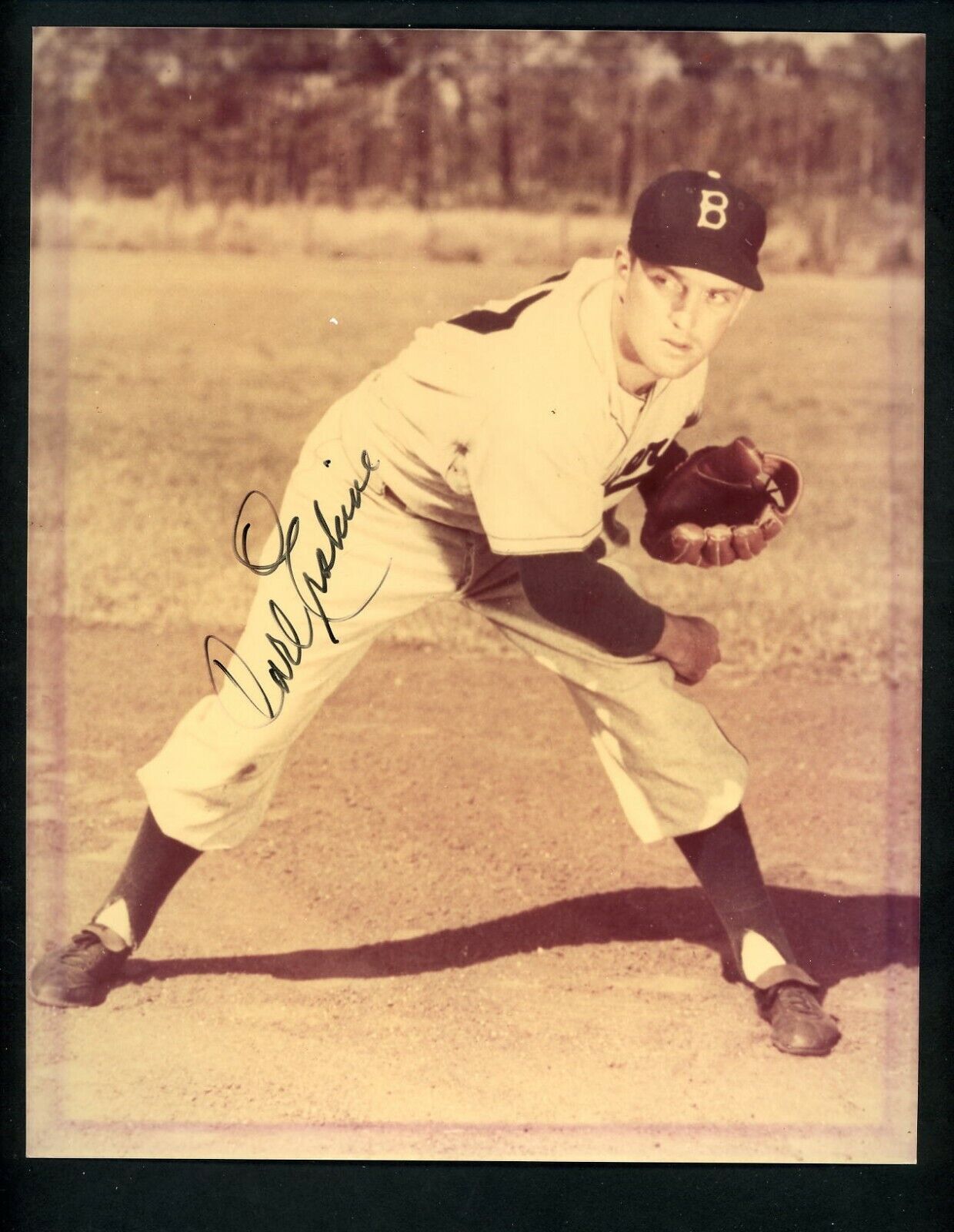 Carl Erskine Signed Autographed 8 x 10 Photo Poster painting Brooklyn Dodgers  SHIPPING