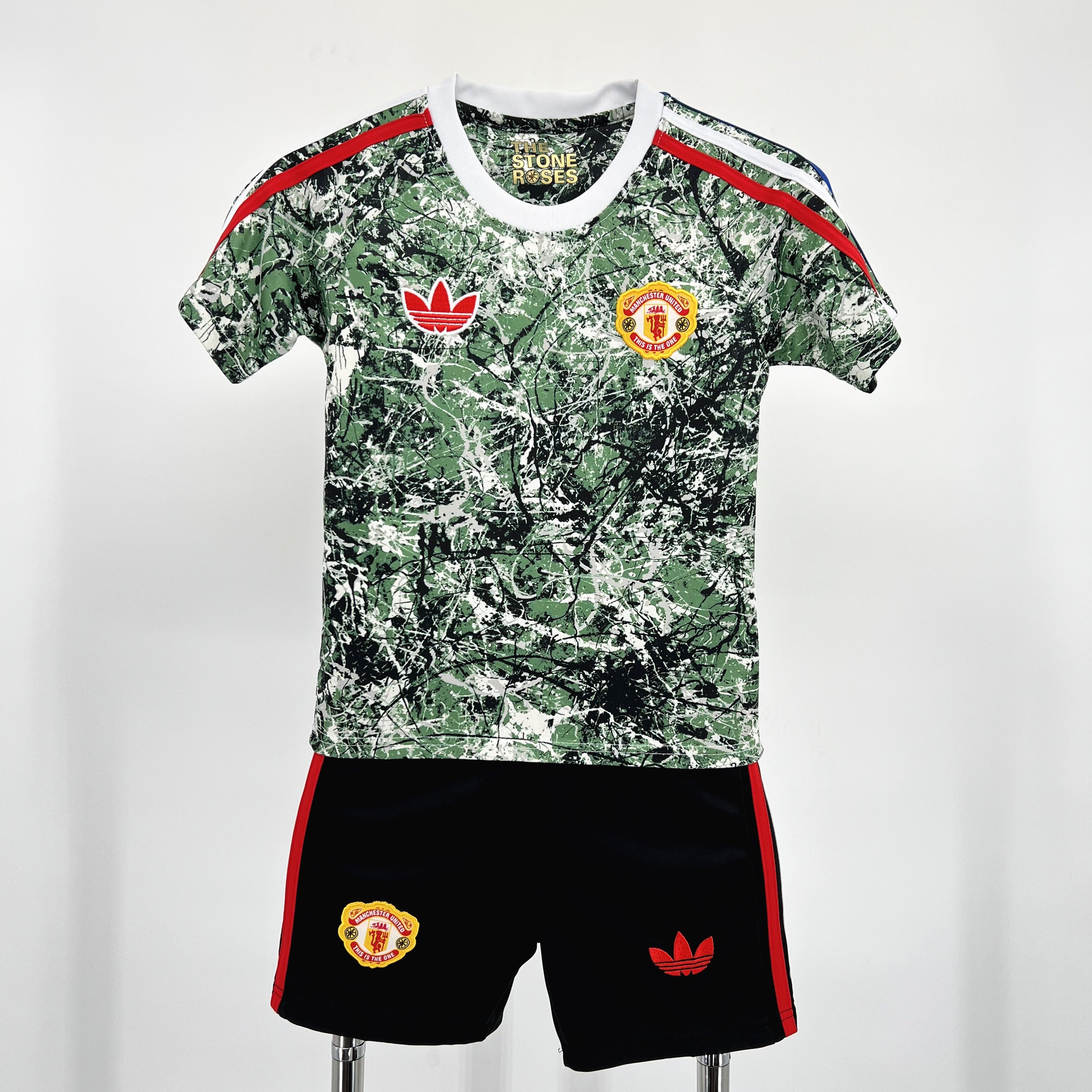 Kit Enfant Manchester United 2024 2025 Maillot De Fou, site maillot de foot pas cher