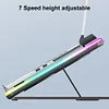 Laptop Cooling Pad with 5 Quiet Fans RGB Notebook Stand for 11-17.3 Inch Laptops