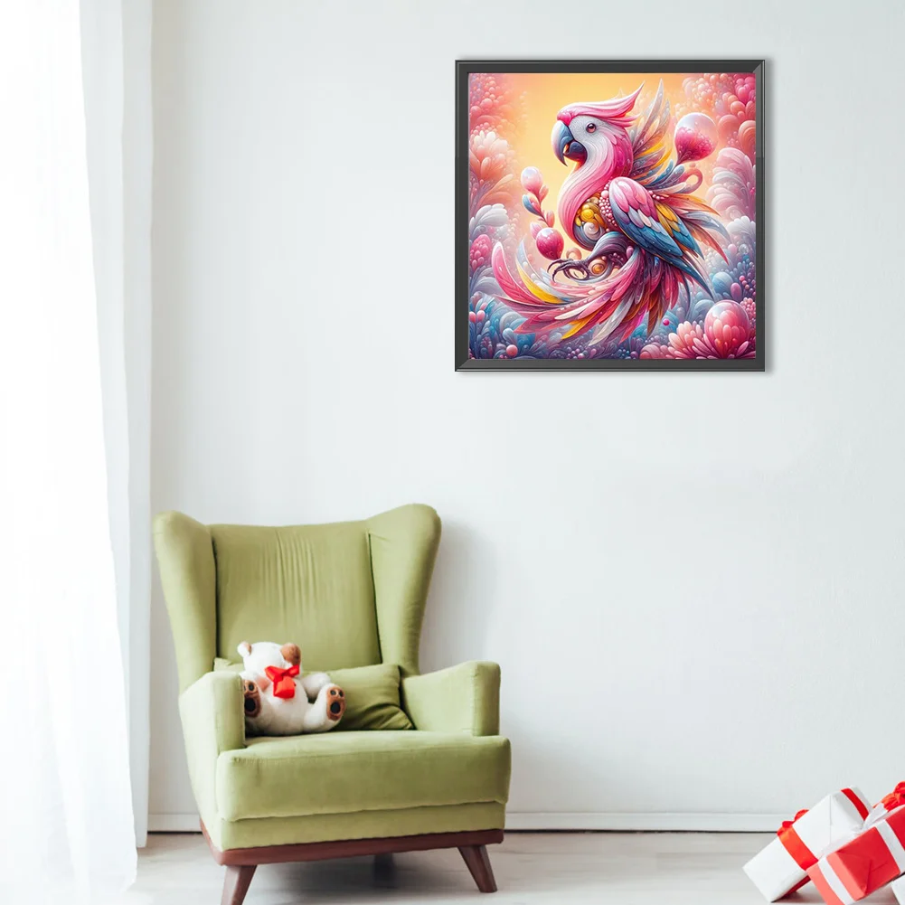 Diamond Painting - Full Round Drill - Parrot(Canvas|40*40cm)