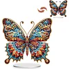 Diamond Painting Gorgeous Butterfly Desktop Diamond Art Kits for Home Office Decor