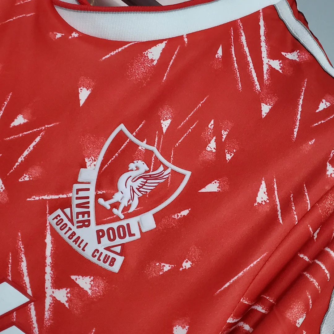 Retro 1989/1991 Liverpool Football Shirt Home 1:1 Thai Quality