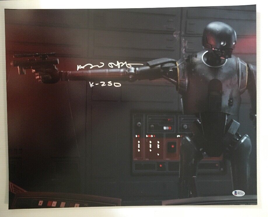 Alan Tudyk Signed Autographed 16x20 Photo Poster painting Star Wars K-2SO BECKETT COA