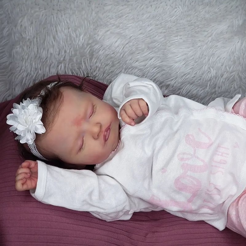 20 Inches Sweet Lynn Sleeping Reborn Doll Girl-Rosalie Serie