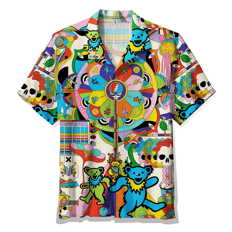 Grateful Dead Art  | Unisex Hawaiian Shirt