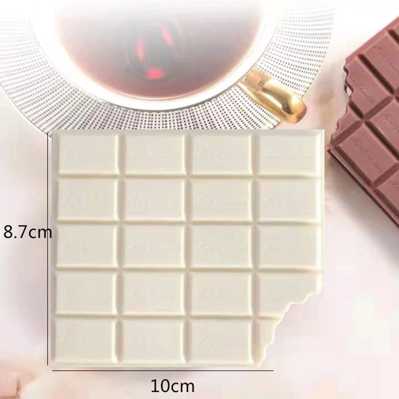 New Cute Creative Portable Thickened Chocolate Biscuits Mini Notepad