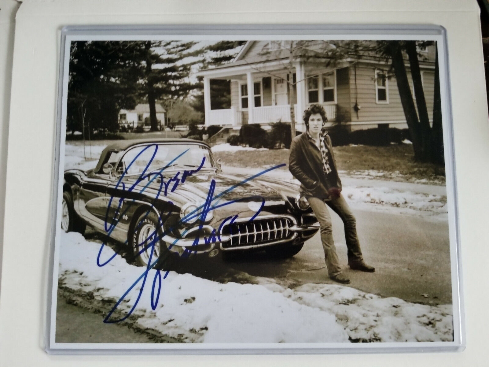 Bruce Springsteen Signed 8x10 Photo Poster painting RP -  ShipN!