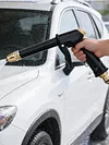 High Pressure Water Gun Cleaning Car Wash Garden Watering Hose Nozzle foam Thread Quick Connector No