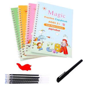 4Pcs Magic Practice Copybook