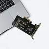 PCIE Adapter PCIE To M.2 SSD Adapter M.2 NGFF SSD To PCI-E X4 Expansion Card