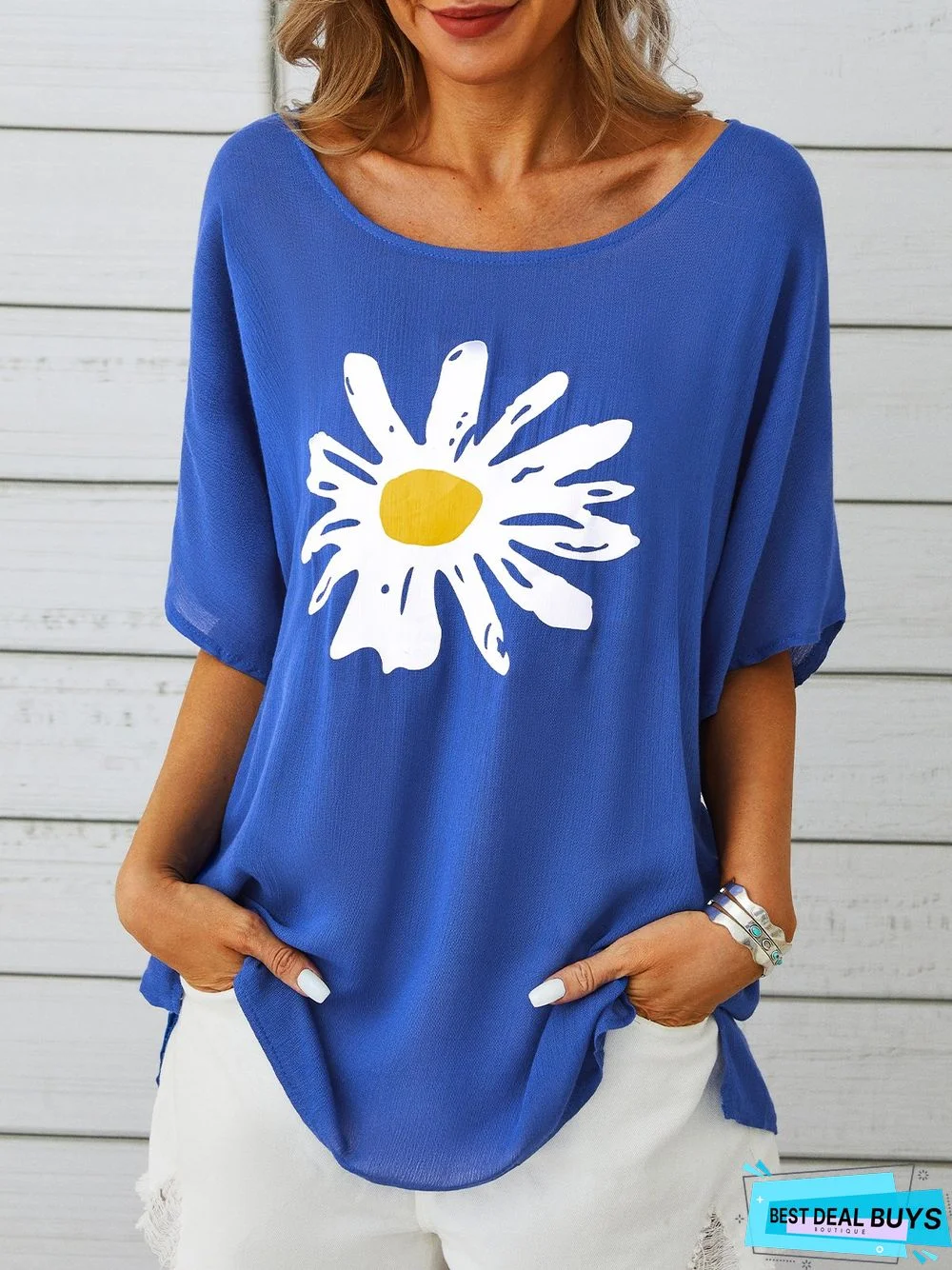 Daisy Printed Top