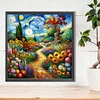 Diamond Painting-Round AB Drill Garden(45*45CM)