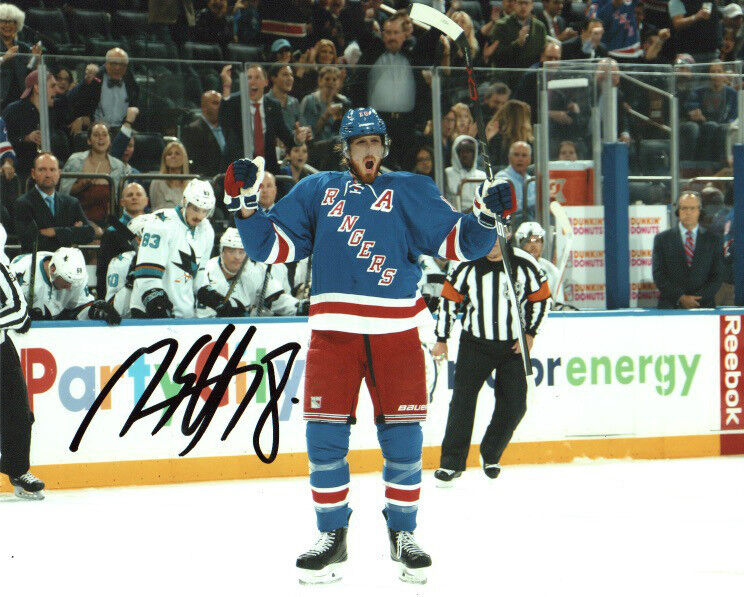 New York Rangers Marc Staal Autographed Signed 8x10 NHL Photo Poster painting COA D