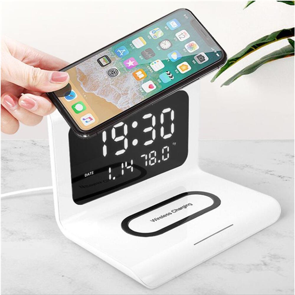 ??Christmas Promotion?? Alarm Clock Wireless Charger